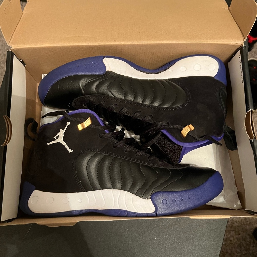 Air Jordan Black and blue jumpman concord - Picture 3 of 4